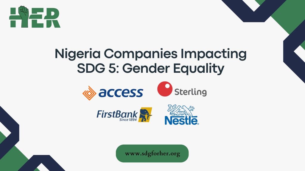 Nigeria Companies Impacting SDG 5: Gender&nbsp;Equality