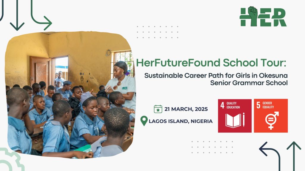 SDGforHer Champions Sustainable Career Path for Girls in Okesuna Senior Grammar School