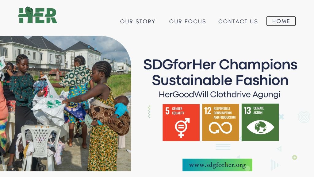 SDGforHer Promotes Circularity and Champions Circular Economy with HerGoodwill Clothes Drive in Ajiran