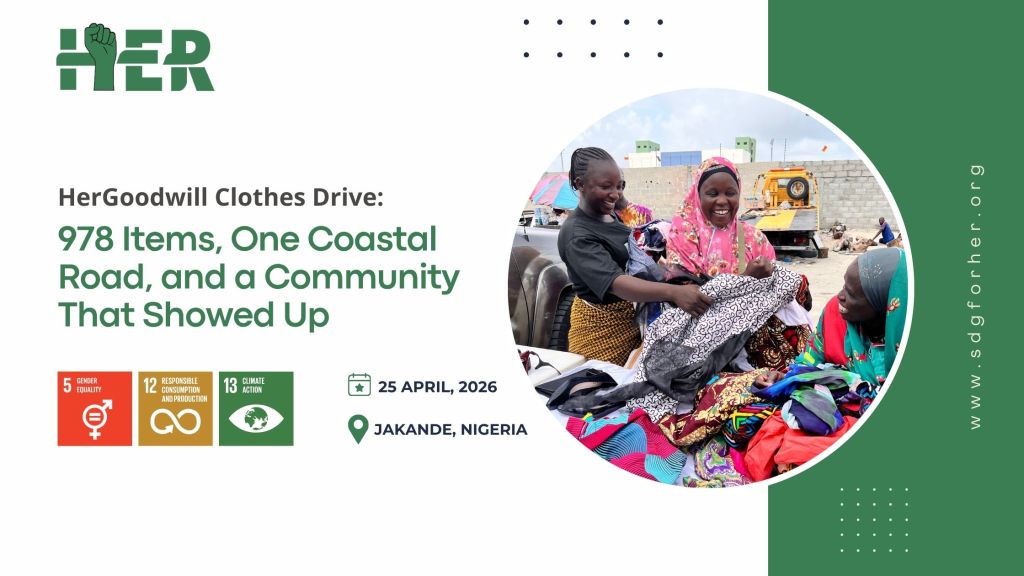 SDGforHer HerGoodwill Clothes Drive: 978 Items, One Coastal Road and a Community That Showed&nbsp;Up