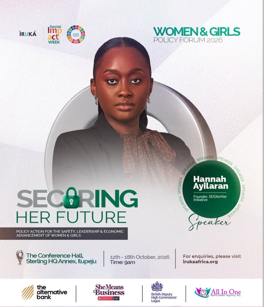 SDGforHer At Iruka Foundation Social Impact Week&nbsp;2026